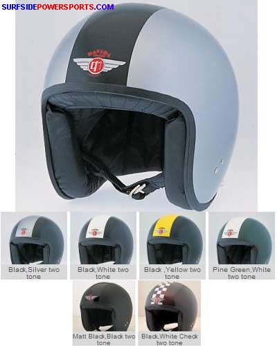 DAVIDA CLASSIC JET TWO TONE HELMET
