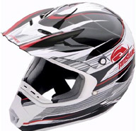 Answer F-10 Black/Red Comet X Helmet