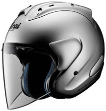 ARAI SZ-RAM III ALUMINUM SILVER HELMET