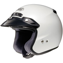 Shoei RJ Platinum R Crystal White Helmet