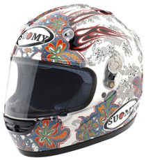 Suomy Vandal Flower Helmet