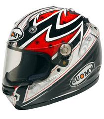 Suomy Vandal Lanzi Black/Red Helmet